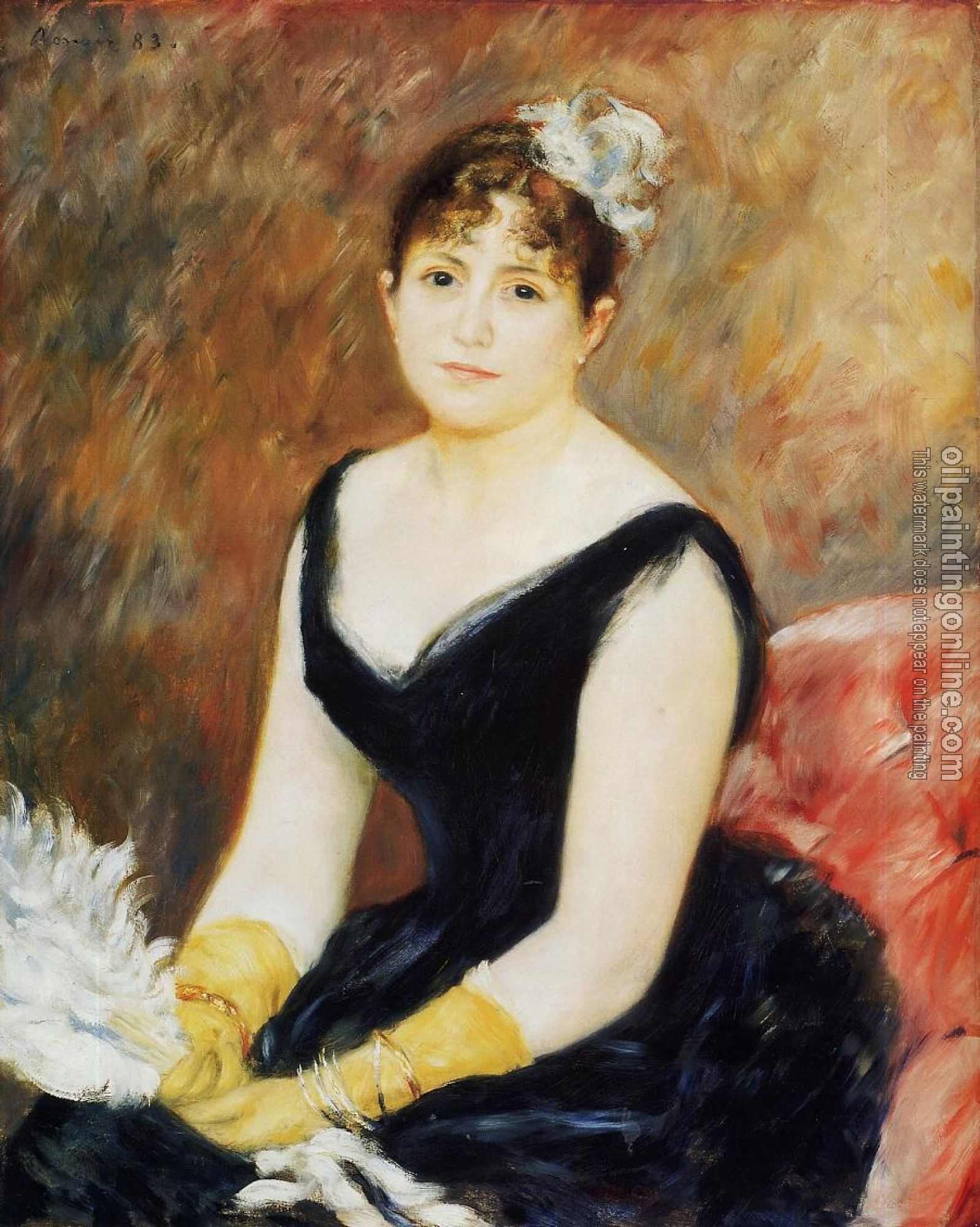 Renoir, Pierre Auguste - Marie Henriette Valentine Billet